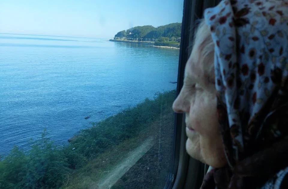 Мама и море.