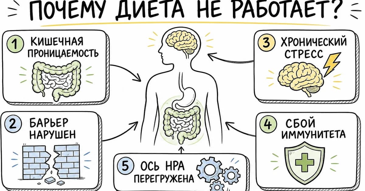 Помогает ли изменение питания на самом деле при иммуновоспалительные заболеваниях?