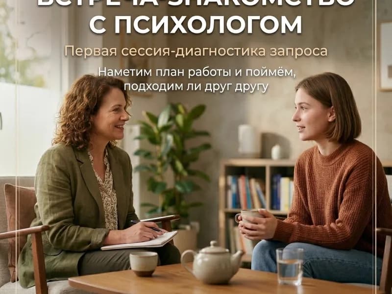  Встреча-знакомство: «Твой тест-драйв терапии»