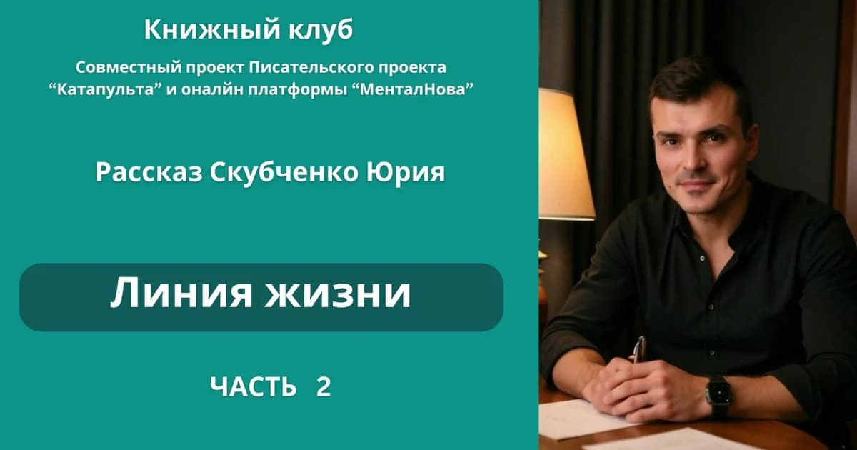 Рассказ "Линия Жизни" Часть 2 - Скубченко Юрий
