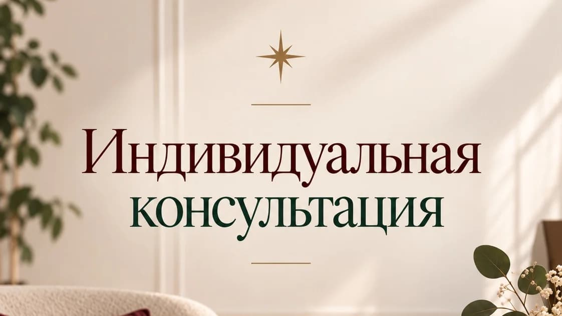 Индивидуальная консультация