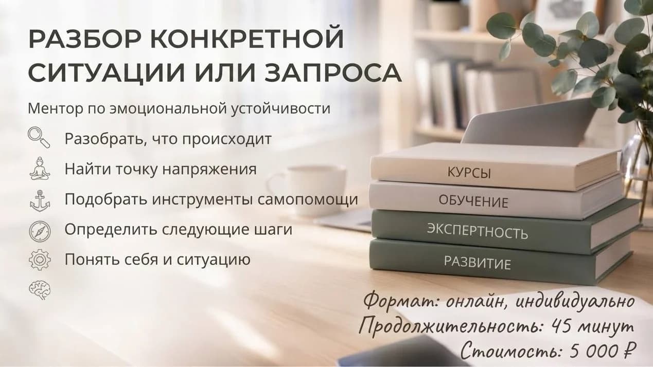 Разбор конкретной ситуации или запроса.